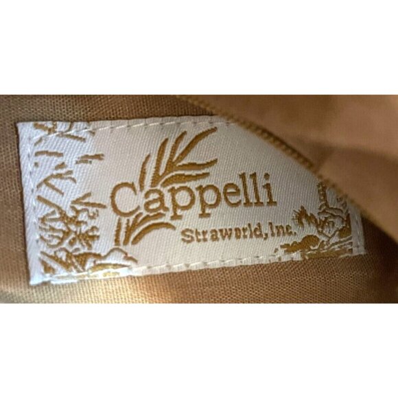 Capelli Straworld Handmade Crossbody bag Purse Macrame Strap Magnetic Closure - Picture 3 of 7